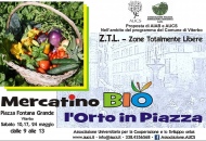 Mercatino Bio: l'Orto in piazza. Agricoltura eco, filiere di qualità