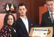 Gabriele Buzi vince il concorso del Rotary International