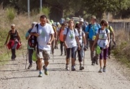 Cinquanta pellegrini viterbesi in cammino sulla Via Francigena