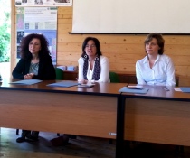 Da sinistra: Annamaria Fausto, Laura Zucconi e Monica Fonk