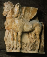 I cavalli alati, museo di Tarquinia