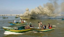 I pescatori palestinesi sempre esposti al fuoco israeliano