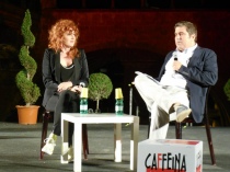 Fiorella Mannoia con Leonardo Colombati (foto Francesco Ratano)