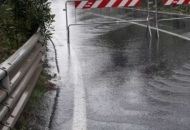 Emergenza maltempo nella Tuscia chiusa strada Signorino