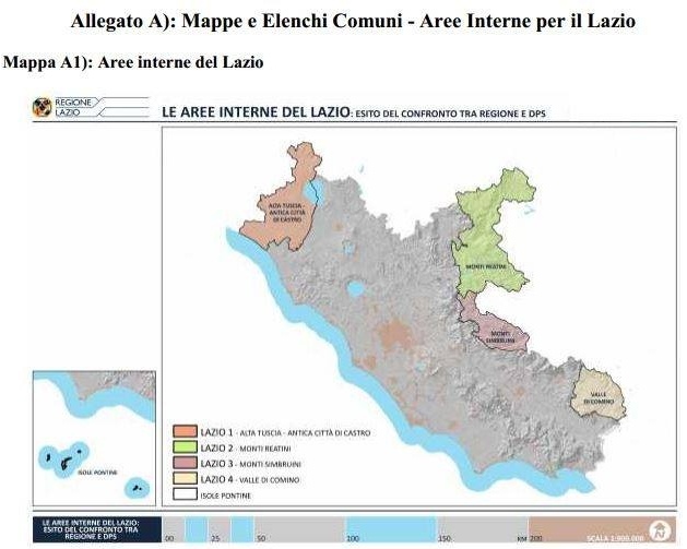 L'Alta Tuscia scelta dalla Regione Lazio per i piani di sviluppo finanziati dall'Europa
