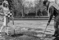 Viterbo città del golf. Tante buche nelle strade, un terreno perfetto