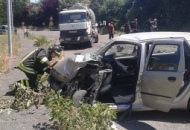 Incidente sulla Cassia Sud gravi una donna e la figlioletta