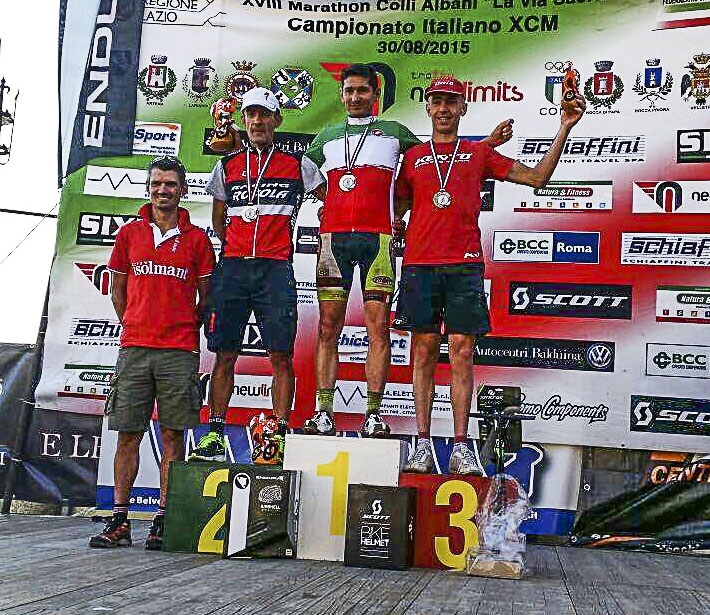 Campionato italiano Marathon di mountain bike. 3° posto in M4 per il viterbese Zefferino Grassi