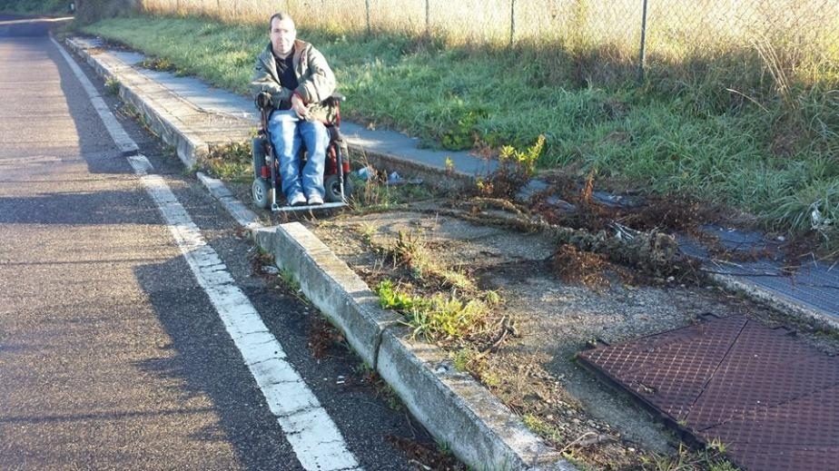 Viterbo Civica: "Nei panni di due amici disabili alle prese con le barriere architettoniche"