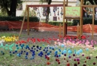 Rubate le opere di Yarn Bombing