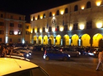 Piazza del Plebiscito invasa dalle auto