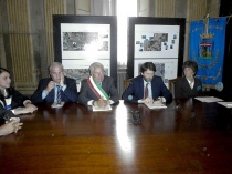 La conferenza stampa in Sala Aurora