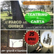 La locandina del 25 aprile al Parco delle Querce