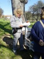 L'agente del Corpo Forestale dello Stato Viterbo