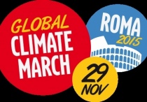 Il logo della Marcia per il clima