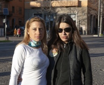 A sinistra Emanuela Ubertini con Aurora Zocchi