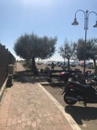 La spiaggia di Tarquinia