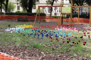 Yarn Bombing a Pratogiardino